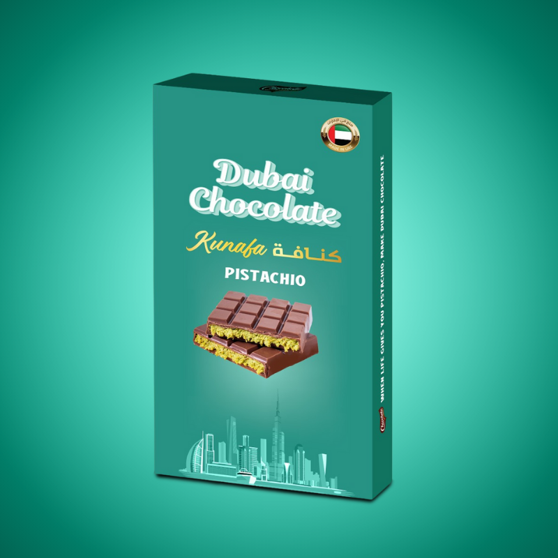 Dubai Chocolate – Kunafa Pistachio