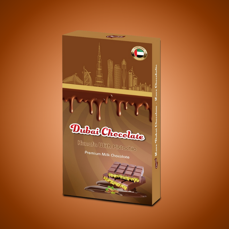 Dubai Chocolate – Kunafa with Pistachio
